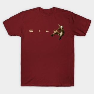 Silo Tv Series Rebecca Ferguson as Juliette Nichols fan works garphic design bay ironpalette T-Shirt